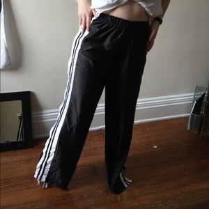 y2k tear away track pants